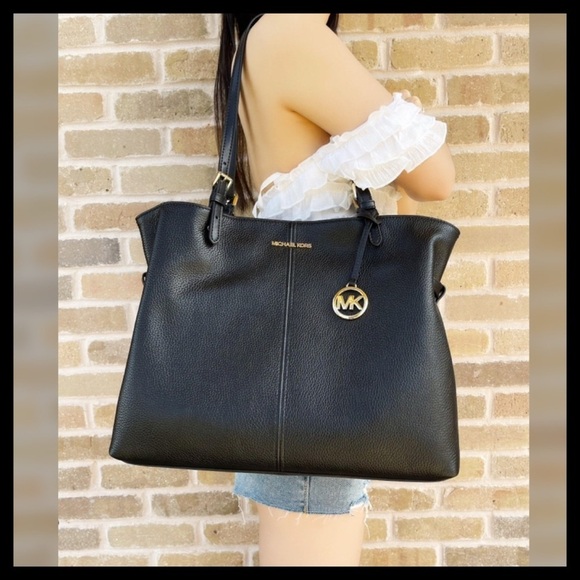 MICHAEL KORS Lenox Large Leather Tote Bag - Picture 15 of 16